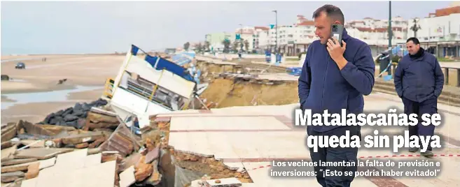 MATALASCAÑAS SE QUEDA SIN PLAYA