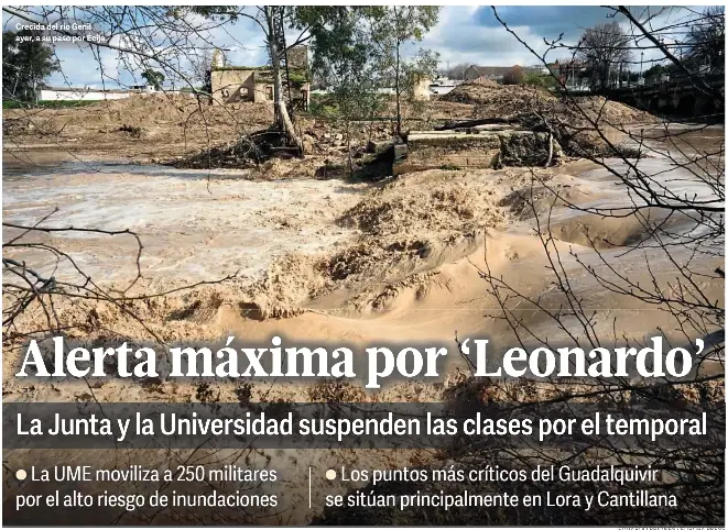 ALERTA MÁXIMA POR ‘LEONARDO’