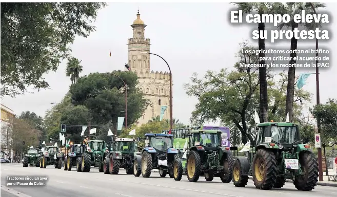 EL CAMPO ELEVA SU PROTESTA