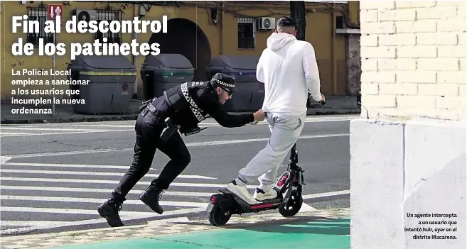 FIN AL DESCONTROL DE LOS PATINETES