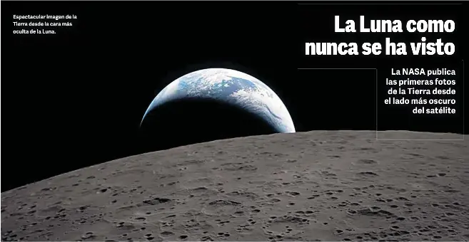 LA LUNA COMO NUNCA SE HA VISTO