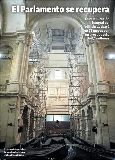 EL PARLAMENTO SE RECUPERA