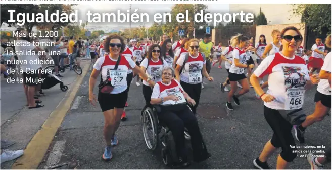 IGUALDAD, TAMBIÉN EN EL DEPORTE