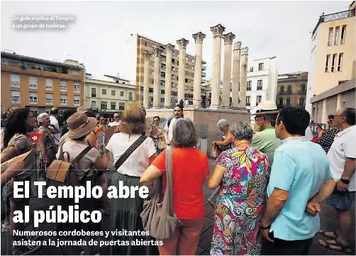 EL TEMPLO ABRE AL PÚBLICO