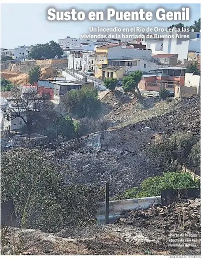 SUSTO EN PUENTE GENIL