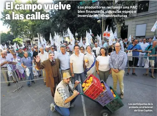 EL CAMPO VUELVE A LAS CALLES