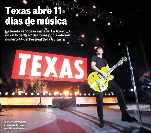 TEXAS ABRE 11 DÍAS DE MÚSICA