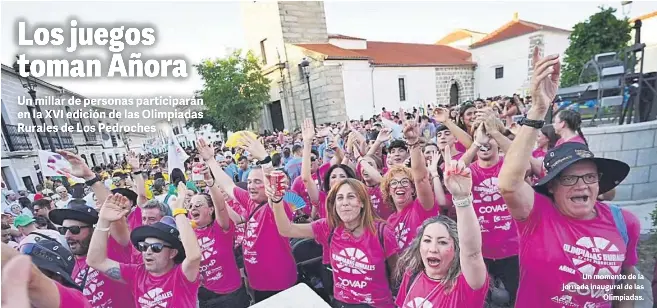 LOS JUEGOS TOMAN AÑORA