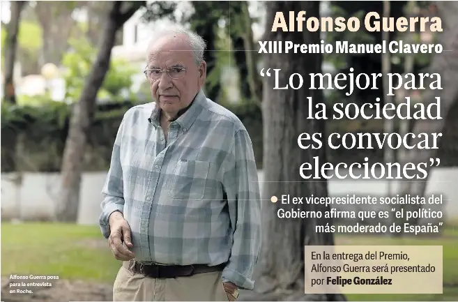 “LO MEJOR PARA LA SOCIEDAD ES CONVOCAR ELECCIONES”