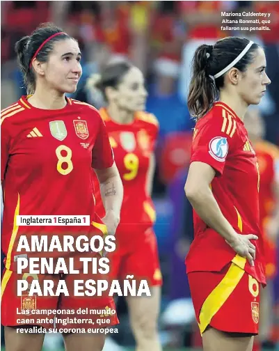 AMARGOS PENALTIS PARA ESPAÑA