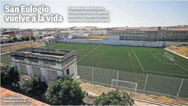 SAN EULOGIO VUELVE A LA VIDA
