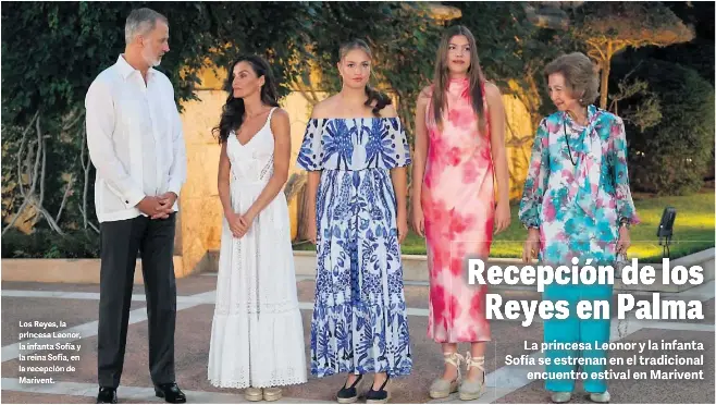 RECEPCIÓN DE LOS REYES EN PALMA