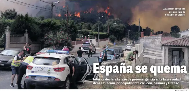 ESPAÑA SE QUEMA