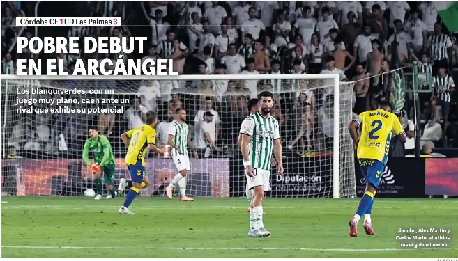 POBRE DEBUT EN EL ARCÁNGEL