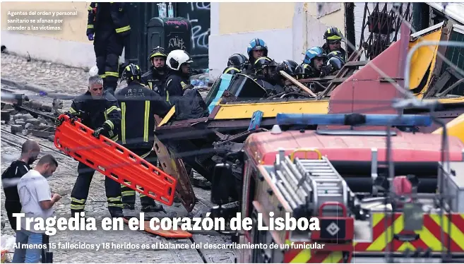 TRAGEDIA EN EL CORAZÓN DE LISBOA