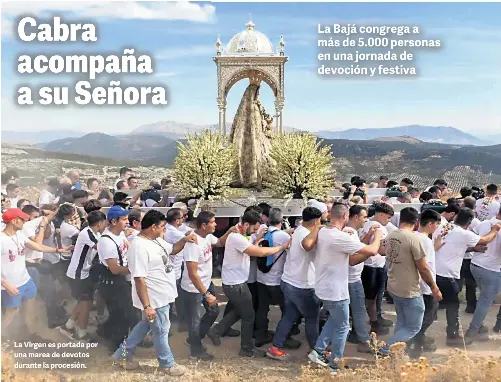 CABRA ACOMPAÑA A SU SEÑORA