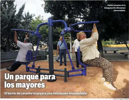 UN PARQUE PARA LOS MAYORES