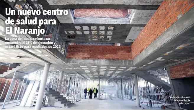 UN NUEVO CENTRO DE SALUD PARA EL NARANJO