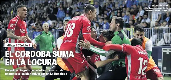 EL CORDOBA SUMA EN LA LOCURA