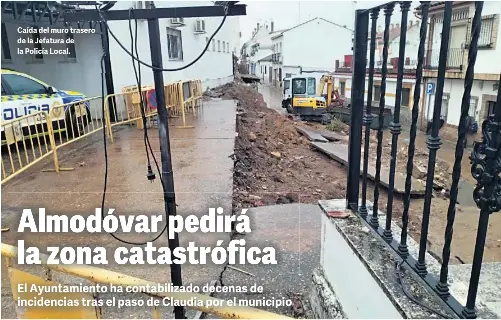 ALMODÓVAR PEDIRÁ LA ZONA CATASTRÓFICA
