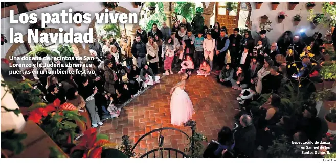 LOS PATIOS VIVEN LA NAVIDAD