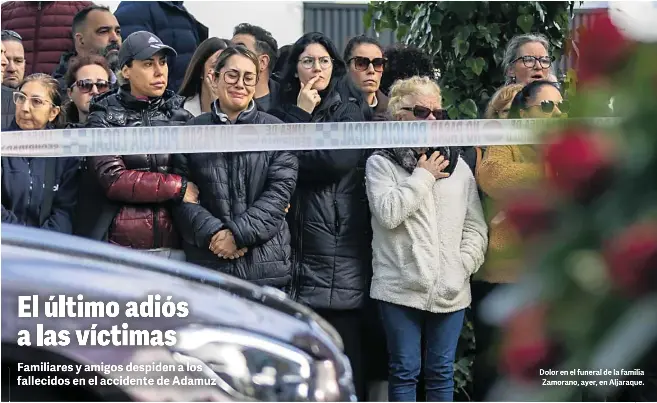 EL ÚLTIMO ADIÓS A LAS VÍCTIMAS