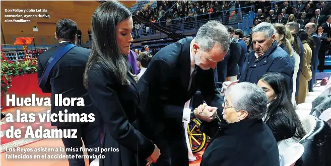 HUELVA LLORA A LAS VÍCTIMAS DE ADAMUZ