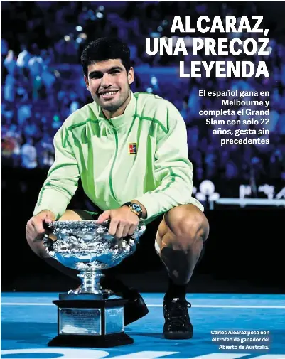 ALCARAZ, UNA PRECOZ LEYENDA