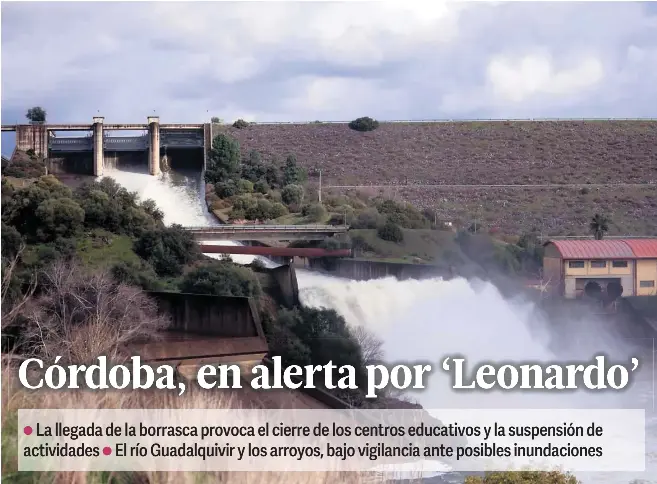 CÓRDOBA, EN ALERTA POR ‘LEONARDO’