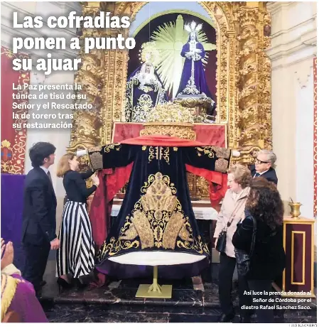 LAS COFRADÍAS PONEN A PUNTO SU AJUAR