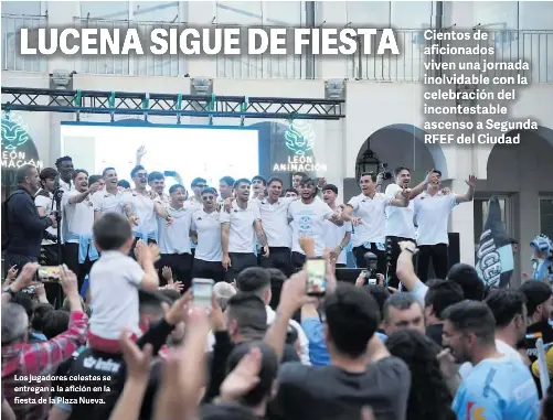 LUCENA SIGUE DE FIESTA