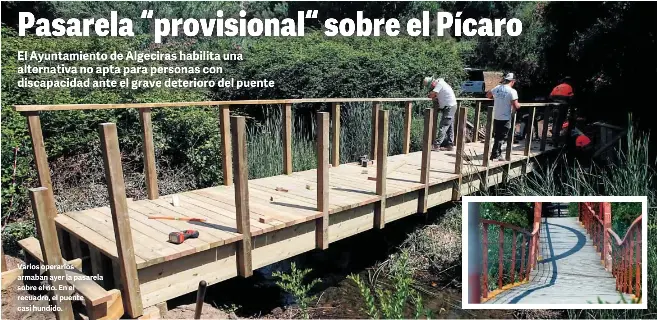 PASARELA “PROVISIONAL“SOBRE EL PÍCARO