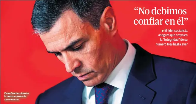 “NO DEBIMOS CONFIAR EN ÉL”