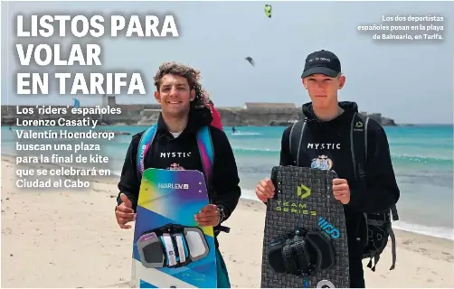 LISTOS PARA VOLAR EN TARIFA