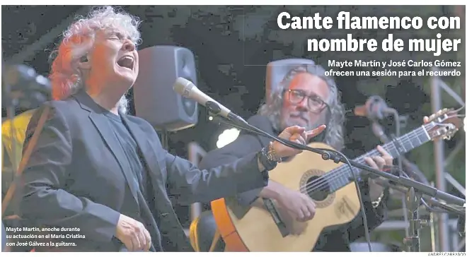CANTE FLAMENCO CON NOMBRE DE MUJER