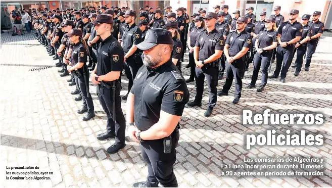 REFUERZOS POLICIALES