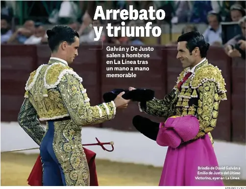 ARREBATO Y TRIUNFO