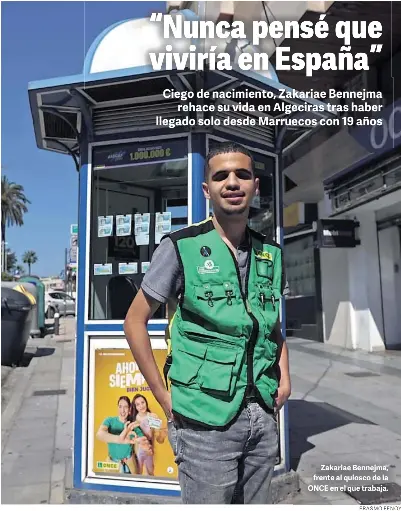 “NUNCA PENSÉ QUE VIVIRÍA EN ESPAÑA”