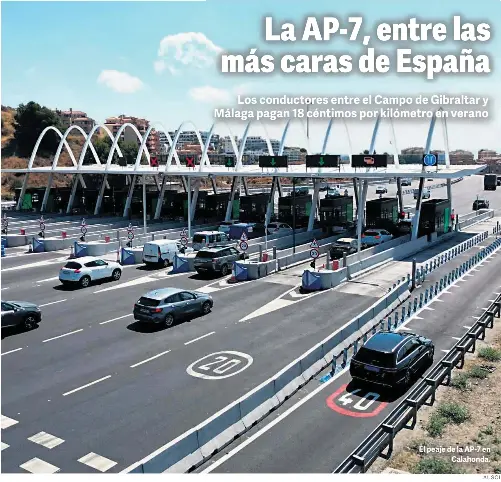 LA AP-7, ENTRE LAS MÁS CARAS DE ESPAÑA