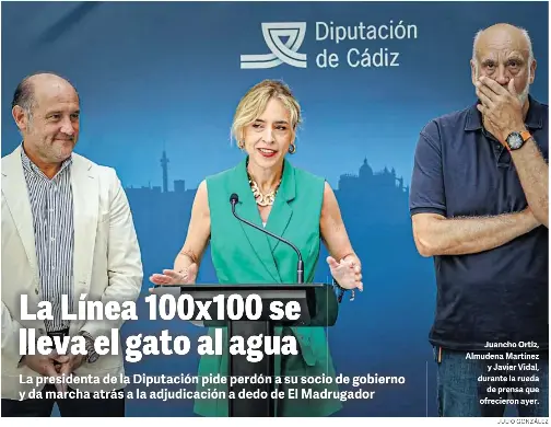 LA LÍNEA 100X100 SE LLEVA EL GATO AL AGUA