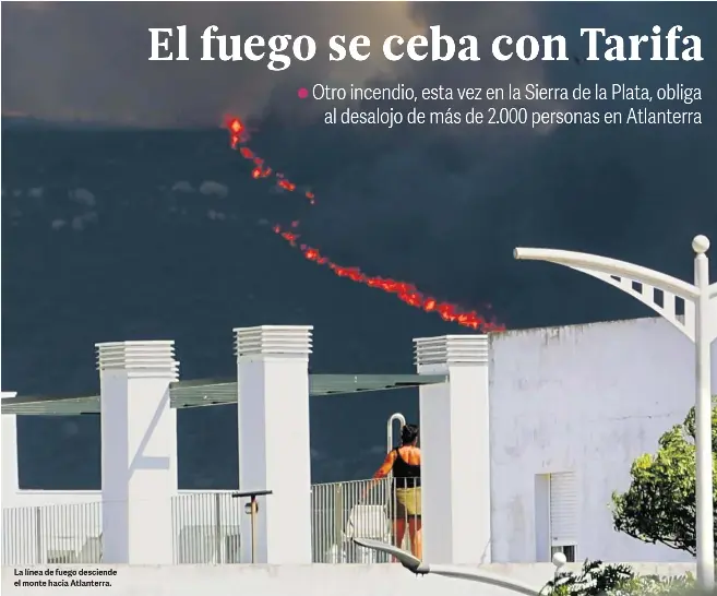 EL FUEGO SE CEBA CON TARIFA