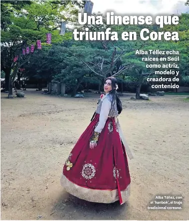 UNA LINENSE QUE TRIUNFA EN COREA