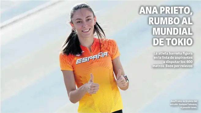 ANA PRIETO, RUMBO AL MUNDIAL DE TOKIO