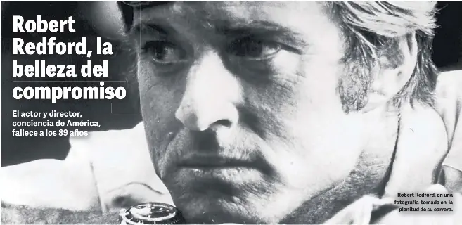 ROBERT REDFORD, LA BELLEZA DEL COMPROMISO