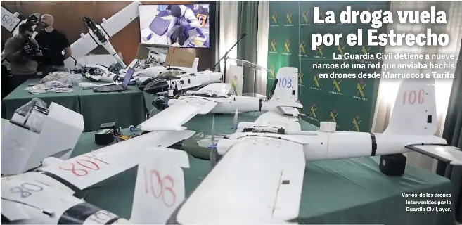 LA DROGA VUELA POR EL ESTRECHO