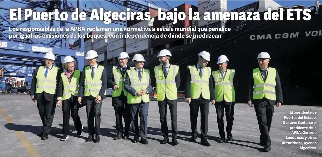 EL PUERTO DE ALGECIRAS, BAJO LA AMENAZA DEL ETS