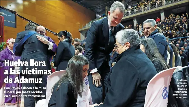 HUELVA LLORA A LAS VÍCTIMAS DE ADAMUZ