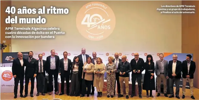 40 AÑOS AL RITMO DEL MUNDO