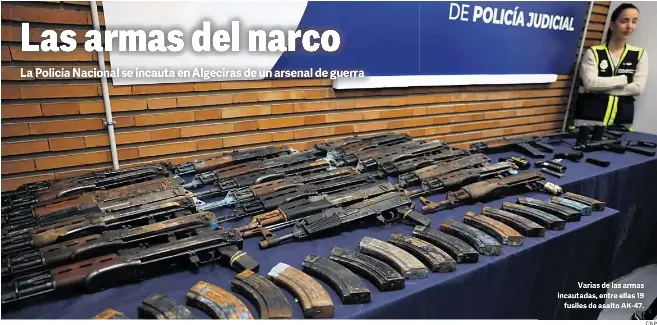 LAS ARMAS DEL NARCO
