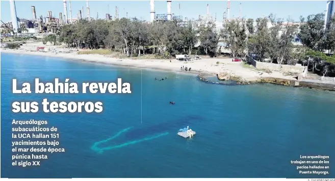 LA BAHÍA REVELA SUS TESOROS